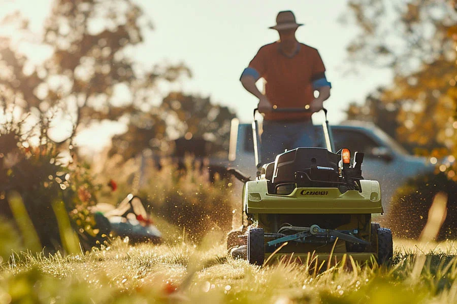 electric lawnmower